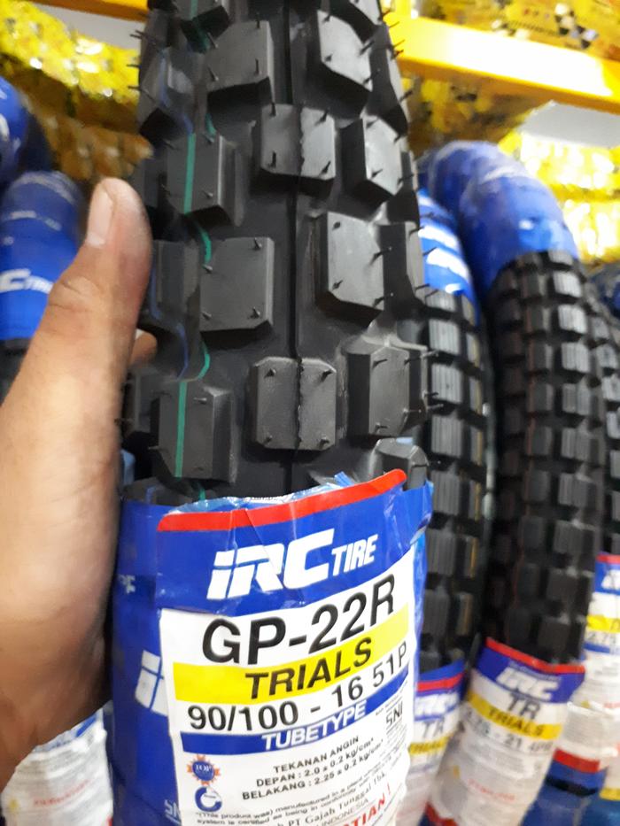 Gambar IRC GP21 GP22 Ban Motor Ori KLX CRF WR Trail Ring 19/16 Ring 21/18 - GP21 70/100-19 dari King Variasi Jogja undefined 3 Tokopedia