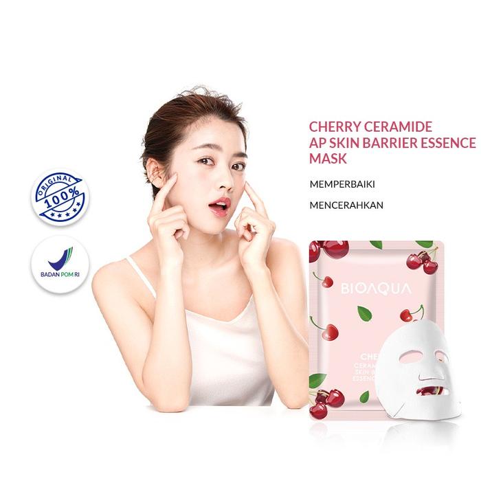 Gambar BIOAQUA Sheet Mask Fruits Series Masker Wajah - DRAGON FRUIT dari Pangestu Medika undefined 3 Tokopedia
