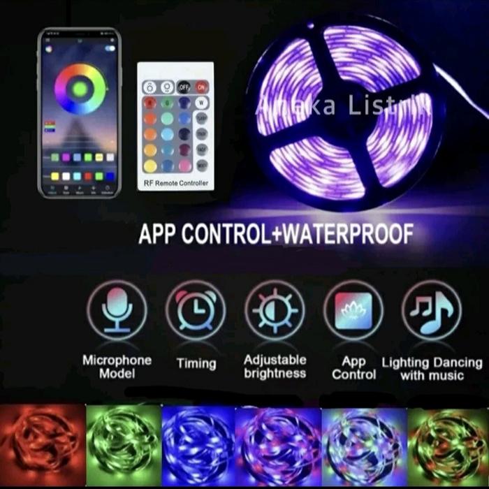 Gambar Lampu LED Strip RGB - 2835 SH 5METER dari DhevaOlshop_NEW undefined Tokopedia