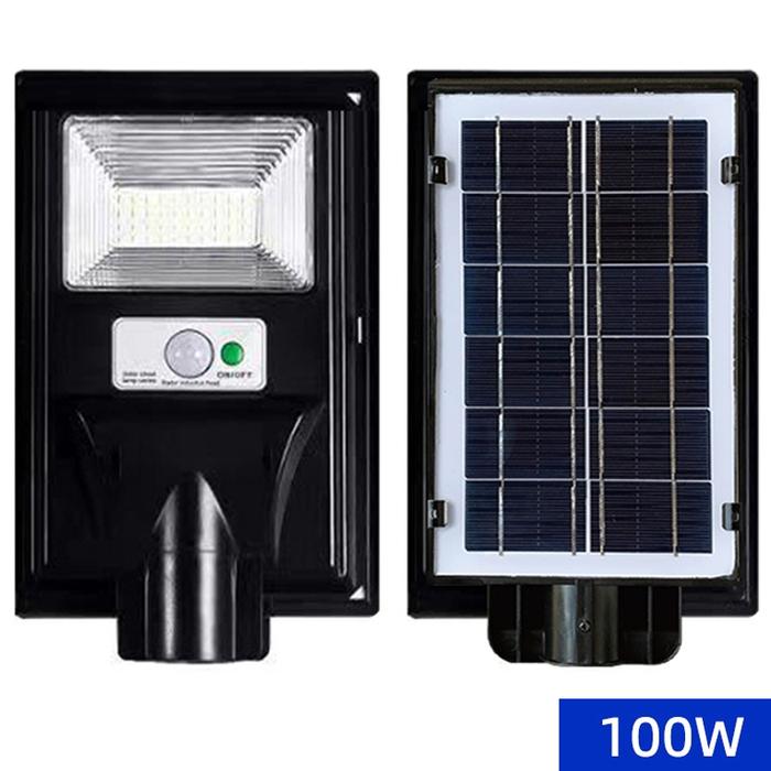 Gambar OOKAS Lampu Jalan Tenaga Surya LED Outdoor Waterproof Sensor Lampu - 100W dari ookas undefined Tokopedia