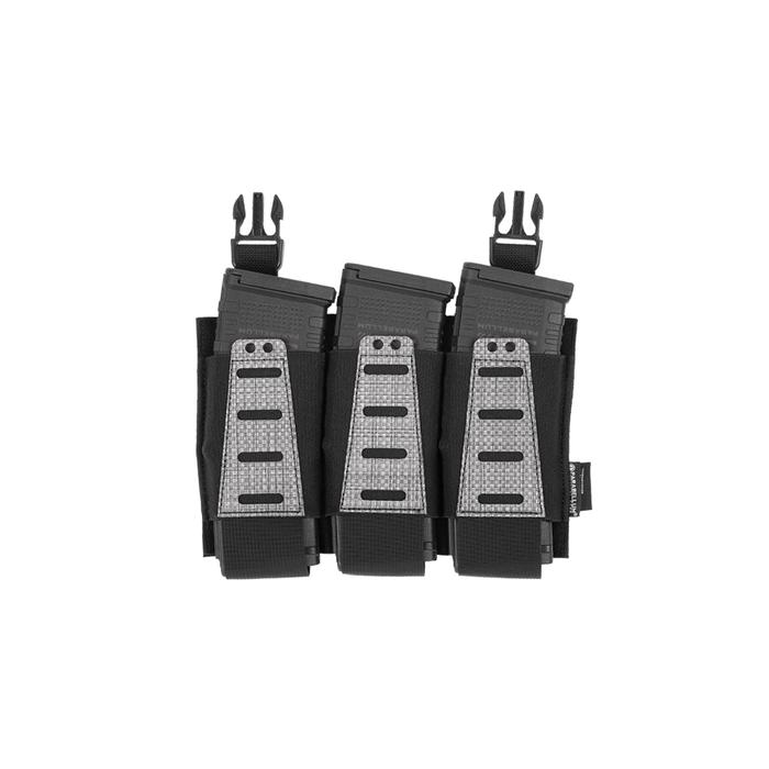 Gambar Parabellum SCAVS Echo 13 Triple Mag Pouch Elastic Tegris - Black dari Parabellum Tactical Gear undefined Tokopedia