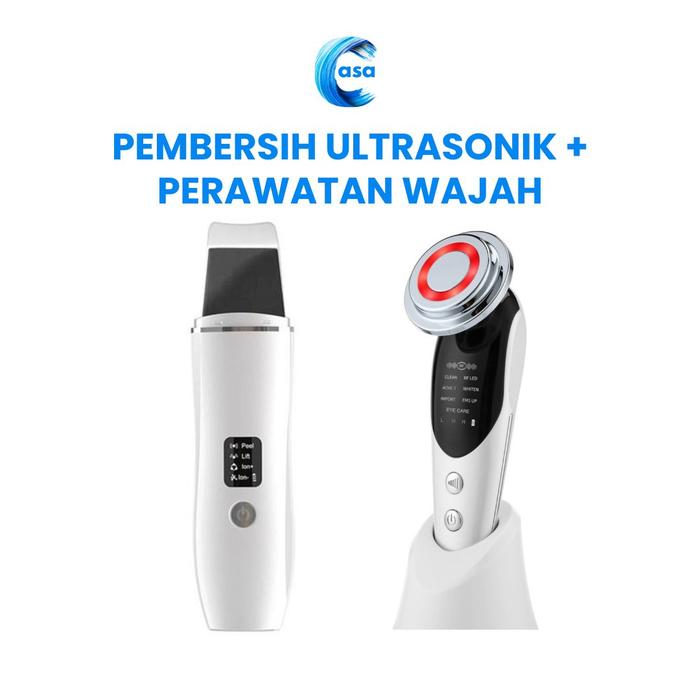 Gambar Casa Anti-Wrinkle Neck Removal Perangkat Wajah Kecantikan Dagu Gan - 7in1+komedo dari Casao Official Store undefined Tokopedia