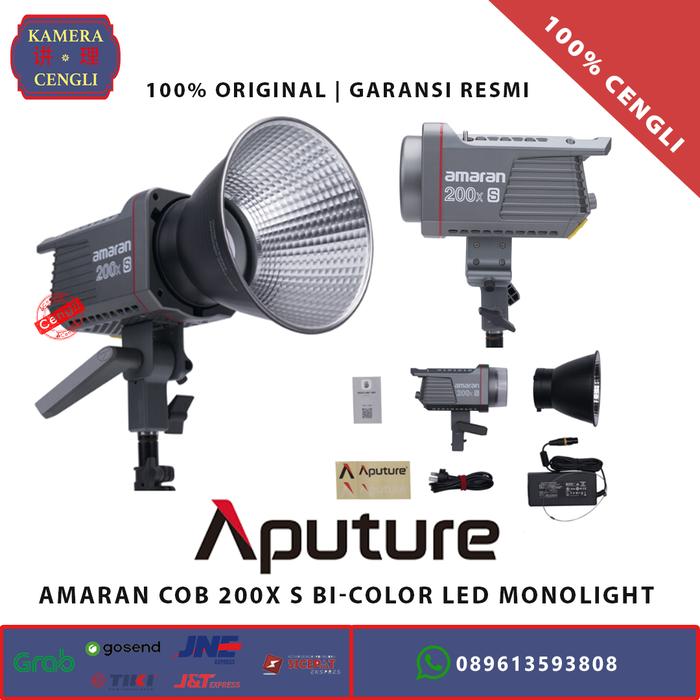 Gambar Aputure Amaran 200x Bi-Color LED Light / Lampu Studio - Garansi RESMI - AMARAN 200X S dari KameraCengli undefined Tokopedia