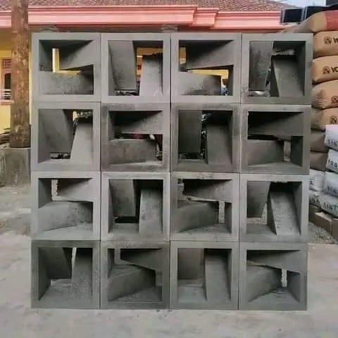 Jual Roster beton/Roster minimalis Roster modern motif Z - Abu-abu ...