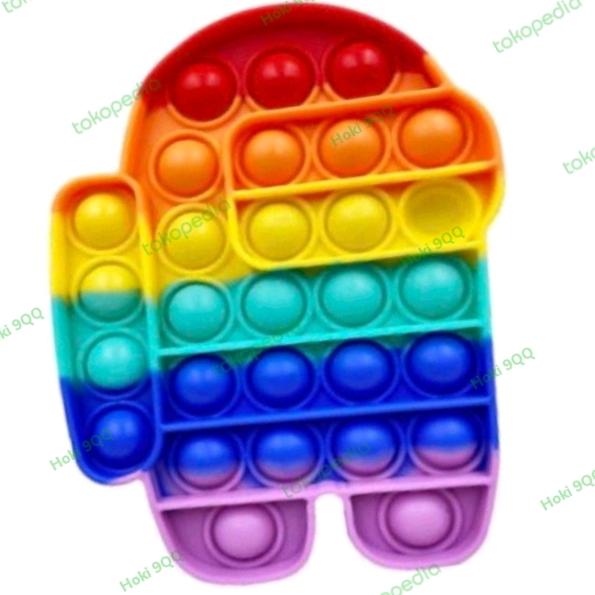 Gambar POP IT AMONG US MURAH MERIAH FIDGET TOY RAINBOW dari Hoki 9QQ undefined Tokopedia