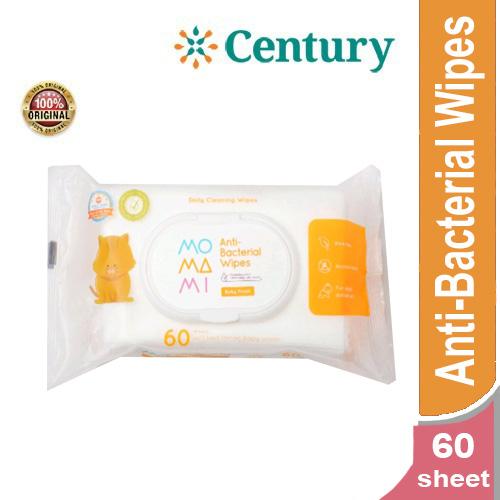 Gambar MO MA MI ANTI-BACTERIAL WIPES 60'S / TISU BASAH ANTI BAKTERI dari Apotik Century undefined Tokopedia