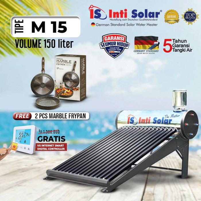 Jual Intisolar Inderect Series The Master 150 L / Solar Water Heater 150 L  - Jakarta Barat - Dapur Baru Ku | Tokopedia