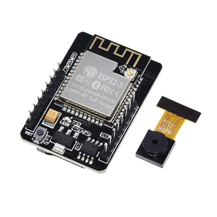 Gambar ESP32 Cam WiFi & Bluetooth Camera Module OV3660 Camera Module ESP-32 - Tanpa DevBoard dari AIF Robotic undefined Tokopedia