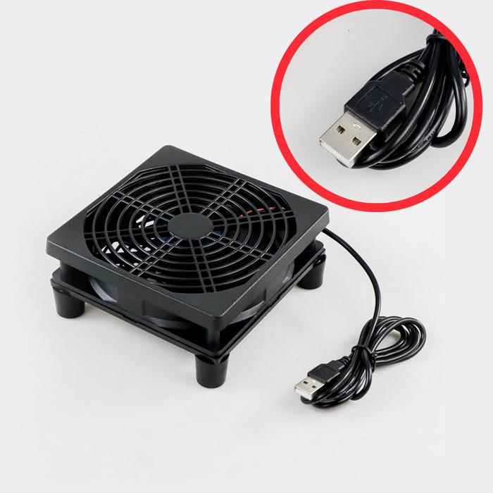 Gambar Router, TV-Box Fan Cooler USB - 120mm dari RETRO Komputer_NEW undefined Tokopedia