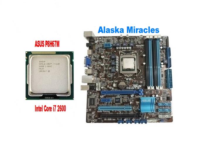 Intel I7 I7 2600 Mobo Paket Mobo Dan Processor PROCESSOR INTEL - Main Image