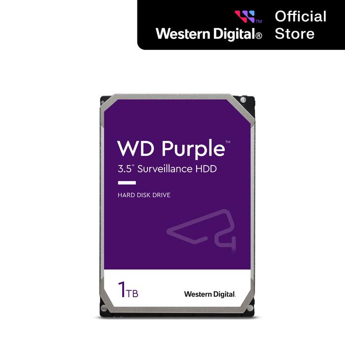 Gambar WD Caviar Purple 1TB 2TB 4TB 6TB 8TB 10TB 12TB 14TB for CCTV - 1 tb dari WD Official Store undefined Tokopedia
