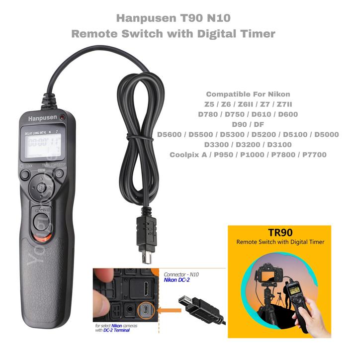 Nikon MC-DC2 Remote Release Cord 25395 B&H Photo Video