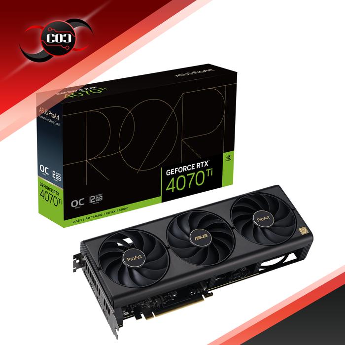 ◇美品 ASUS ProArt GeForce RTX™ 4070 Ti OC おちいる edition 12GB 