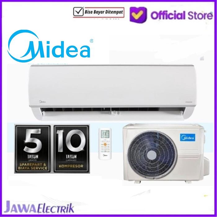 Promo AC MIDEA MSFC 05RN 1/2 PK PASANG MIDEA PASANG+PIPA 3M