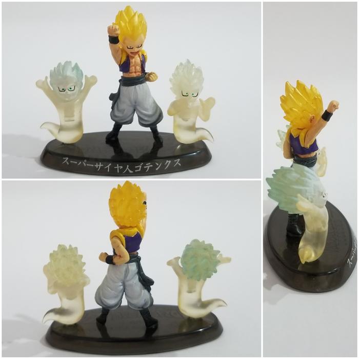 Gambar Mini Action figure Dragon Ballz Super Saiyan Gotenks Original Bandai - Double Ghost dari Anime Murah undefined Tokopedia