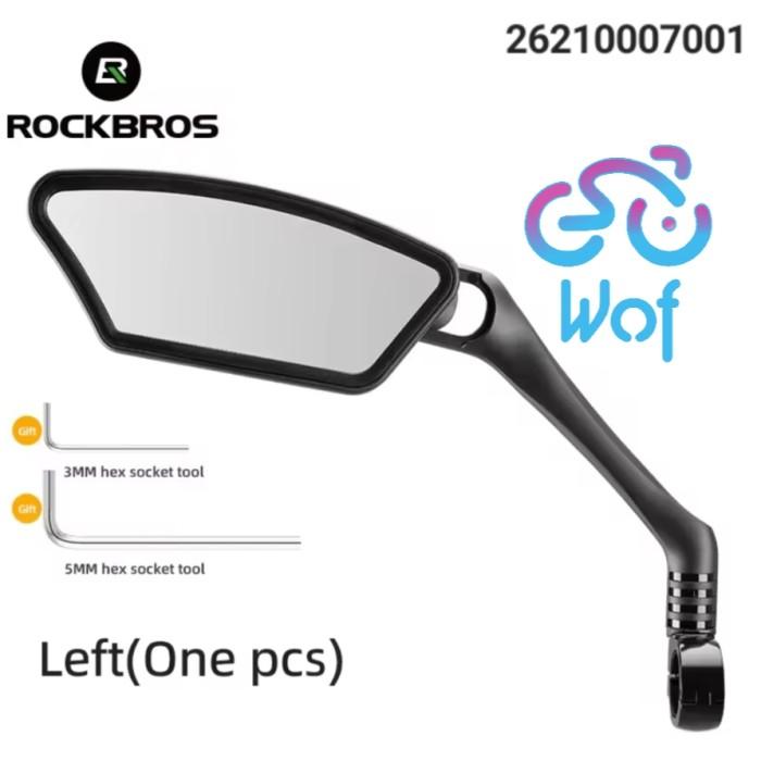 Gambar ROCKBROS 26210007 Bicycle Rear View Mirror 360° Spion Sepeda Bike MTB - 1pc Left Kiri dari Wof Wheel of Fortune Official undefined Tokopedia