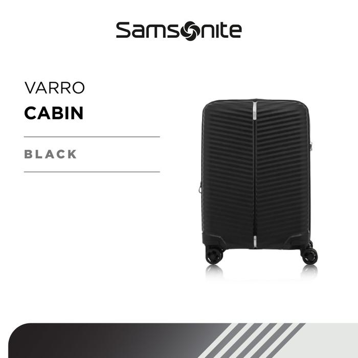 Gambar Samsonite Varro Spinner Koper Hardcase Expandable Medium 25inch/68cm - BLACK dari Putra Cahya Electric undefined Tokopedia