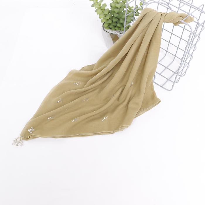 Gambar Shella Scarves - Pastel Series - Venna Scarf Crystal Premium by Zarazu - Baby Lime dari Shella Scarves undefined Tokopedia