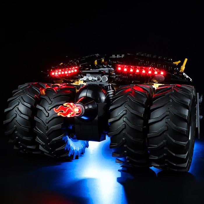 Gambar LM001 LED Light Kit for Batmobile Tumbler Building Blocks Set 76240 M dari Toys Class undefined Tokopedia