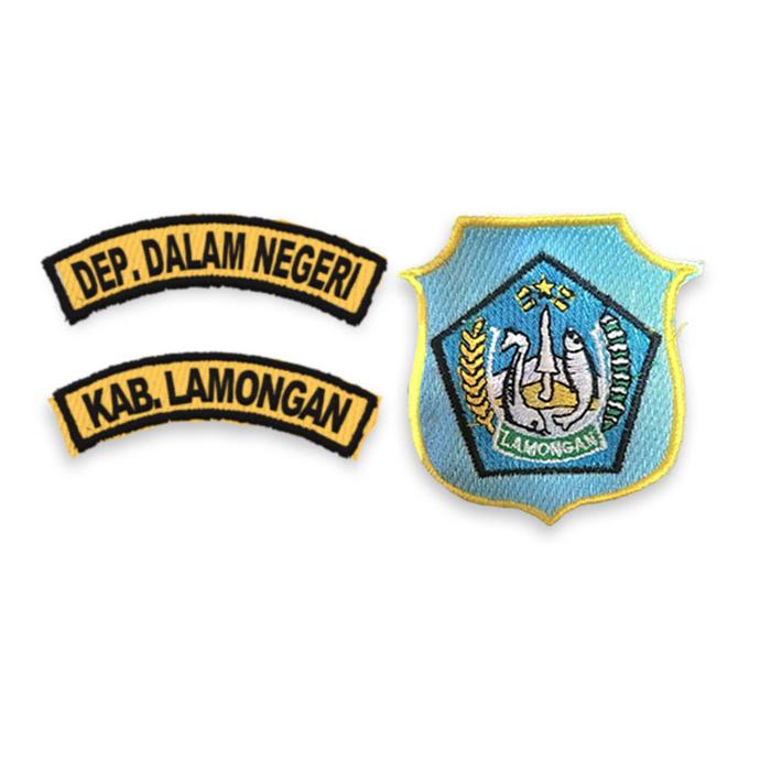 Gambar Bed Bordir Logo Dinas Kabupaten Lamongan - Bordir Kab Lamongan - Dep.Dalam Negri dari Mulyocreative co id undefined Tokopedia