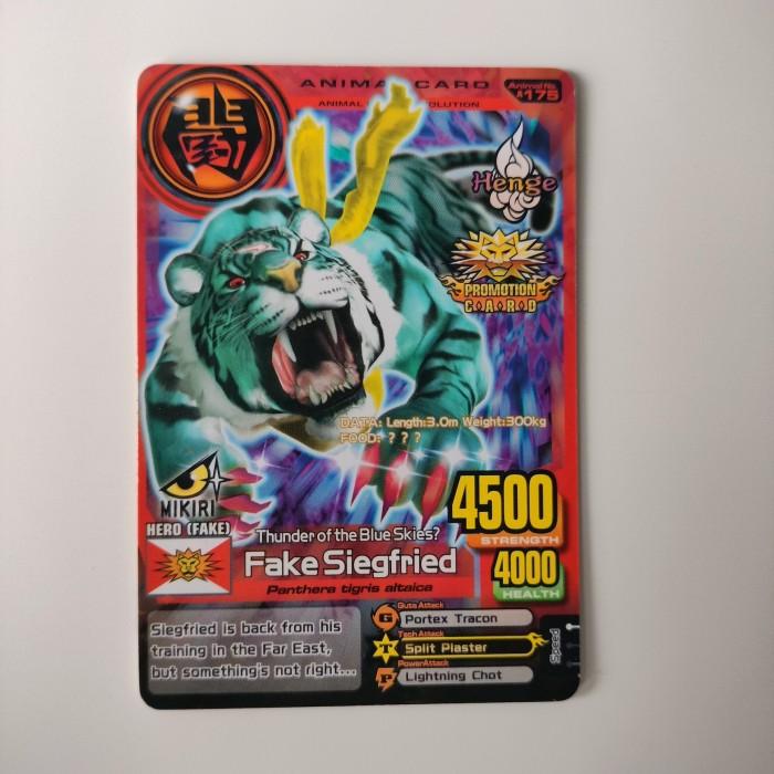 Gambar Kartu Animal Kaiser FAKE SIEGFRIED (Promotion Card) ORI - Promotion Card dari Falco Garage Sale undefined Tokopedia