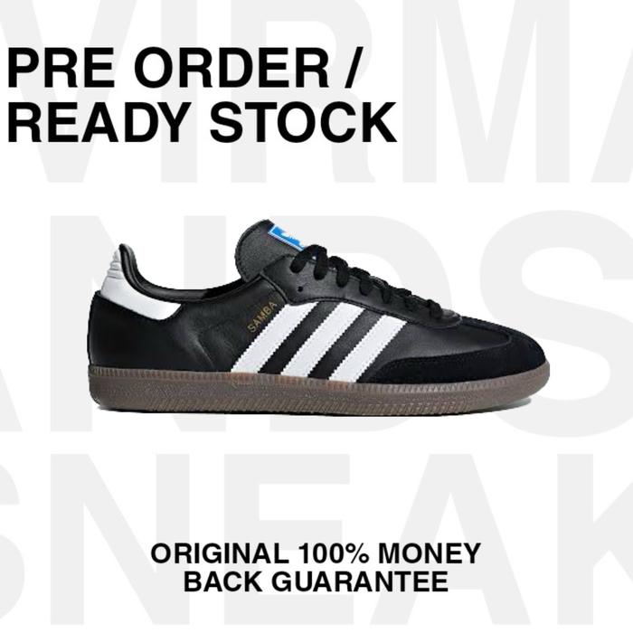 ADIDAS SAMBA OG BLACK GUM 45 di Virmandsnkrsss Tokopedia