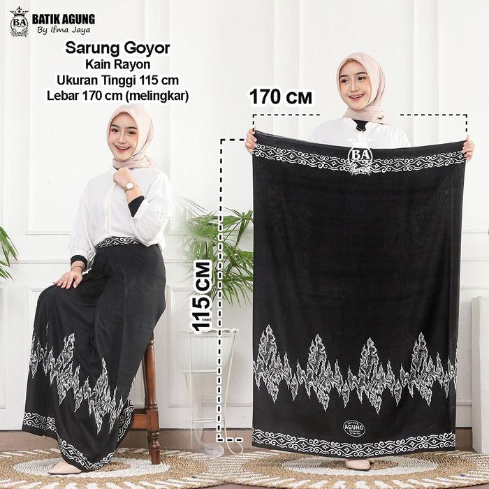 Gambar Sarung Batik Rayon Print Motif Mega Mendung | Irengan dari SARUNG BATIK AGUNG undefined Tokopedia