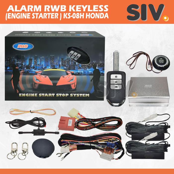 Gambar Engine Start Stop Button System (Keyless Entry) OEM Honda / Toyota RWB - KS-08H HONDA dari VARIASI MOBIL KITA_NEW undefined Tokopedia