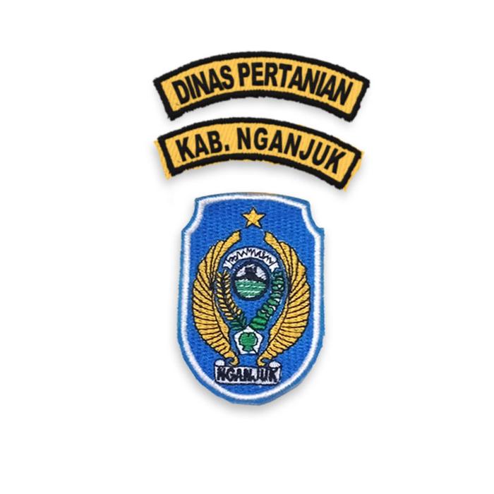 Gambar Bed Bordir Logo Dinas Kabupaten Nganjuk - Bordir Kab Nganjuk - Dinas Pertanian dari Mulyocreative co id undefined Tokopedia
