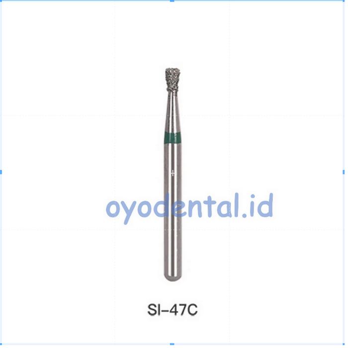 Gambar Dental Diamond Bur High Speed Pita Biru Hijau SO SF SR SI Highspeed - SI-47C dari Oyodental.id undefined Tokopedia