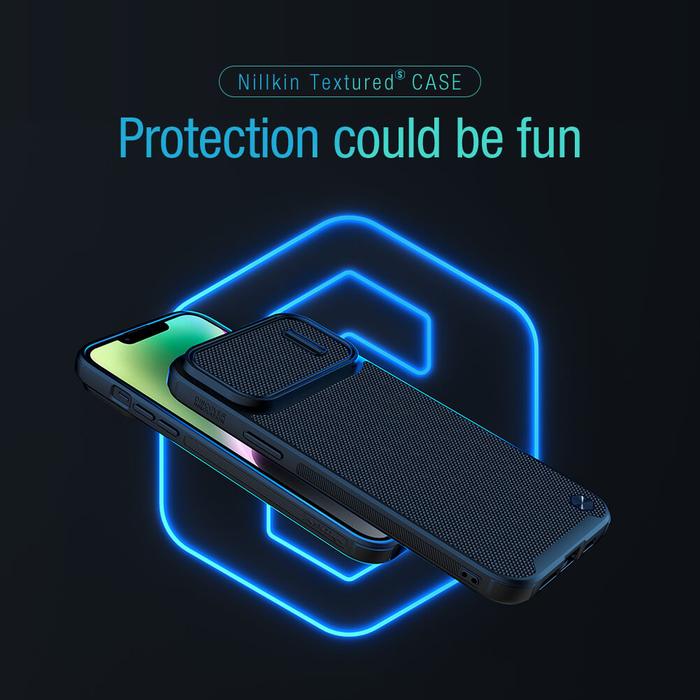 Gambar Apple iPhone 14 / 14 PLUS Back Case - Nillkin Textured S Case Series - iPhone 14, Black dari Pro-Gadget undefined Tokopedia