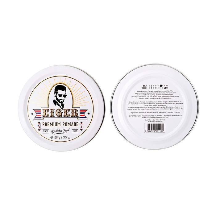 Gambar Eiger Pomade Established Brand 100gr - Putih dari Toko Daun Ijo undefined Tokopedia