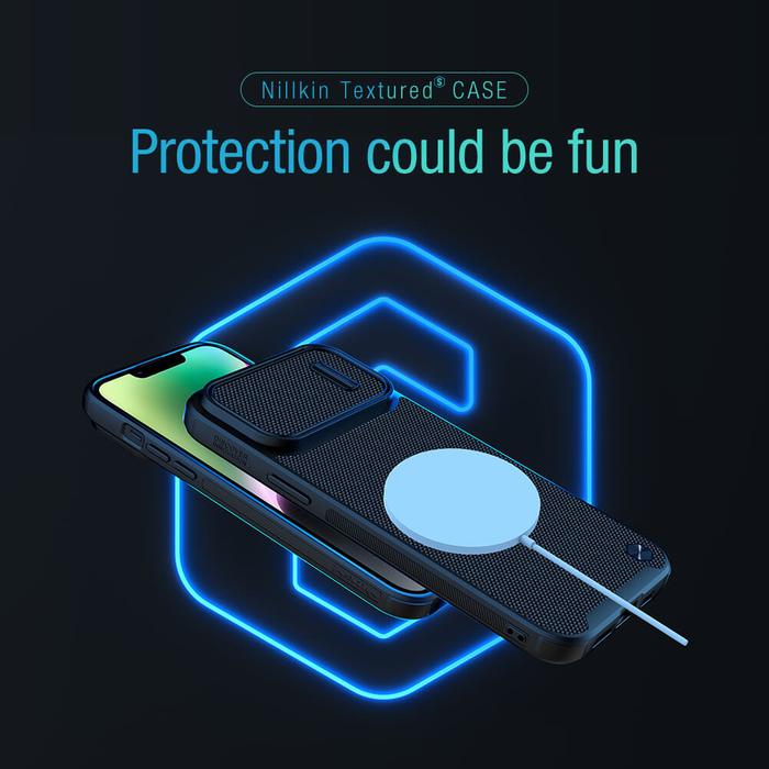 Gambar Apple iPhone 14 / 14 PLUS Back Case - Nillkin Textured S Magnetic Case - iPhone 14, Black dari Pro-Gadget undefined Tokopedia