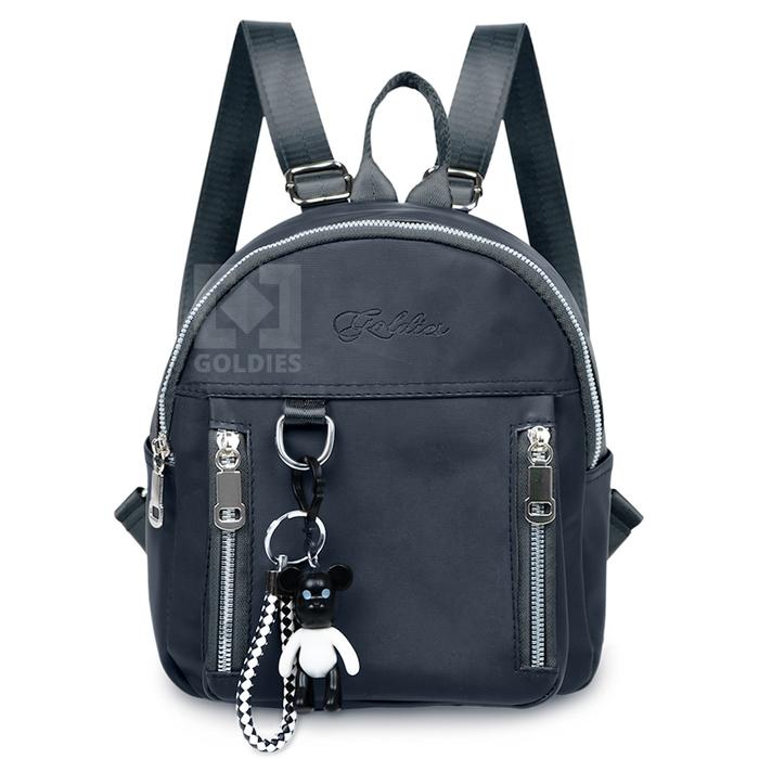 Gambar Tas ransel wanita/Ransel fashion/Tas sekolah wanita/Backpack wanita - Gray dari Goldies fashion undefined Tokopedia