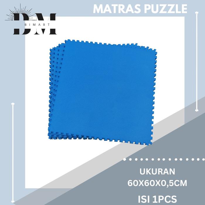 Gambar Matras Puzzle 60 x 60 Tbl 0,5 Cm isi 1 Pcs / Alas Lantai / Playmat / - Hijau dari BILMART_STORE undefined Tokopedia
