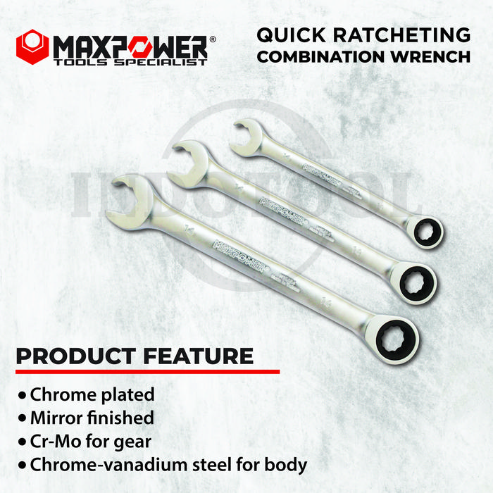 Ring Rang Racketini Jual Kunci Ring Pas Ratchet 8 - 24mm / Quick Ratcheting Combination ...