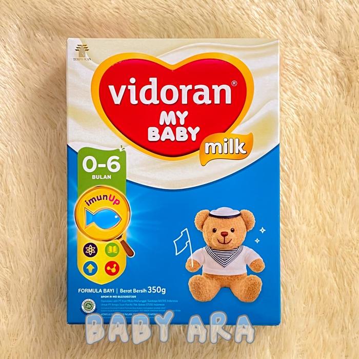 Gambar VIDORAN MY BABY MILK 0-6 BLN/6-12 BLN 350GR - 0-6 bulan dari BABY-ARA undefined Tokopedia