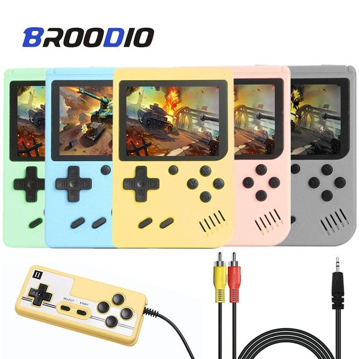 Gambar LM001 BROODIO Handheld Game Players 800 IN 1 Retro Video Game Console dari Part Electro Store undefined Tokopedia