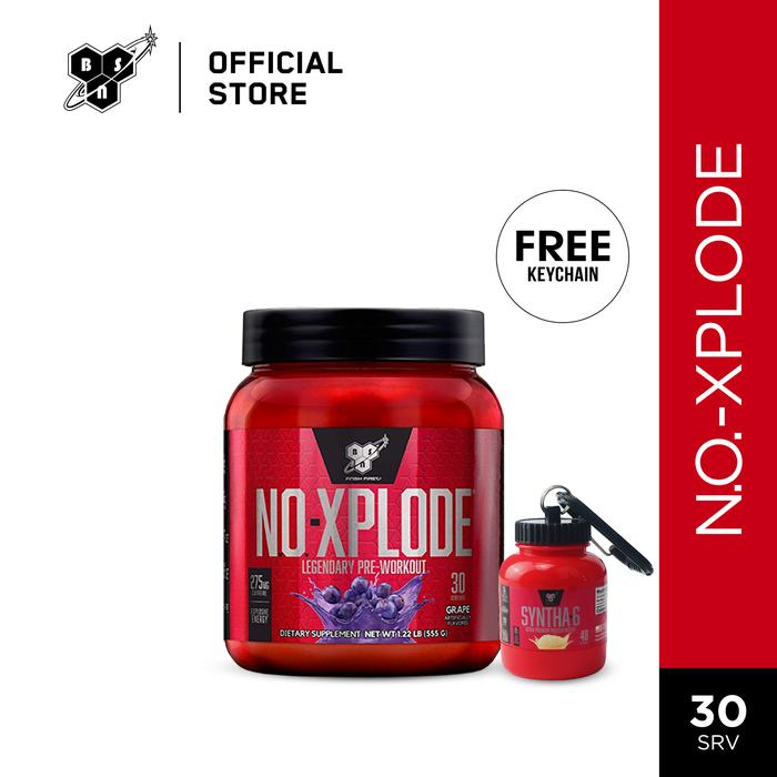Gambar BSN NO Xplode 30 Serving ( 555 gram ) - grape dari BSN STORE undefined Tokopedia
