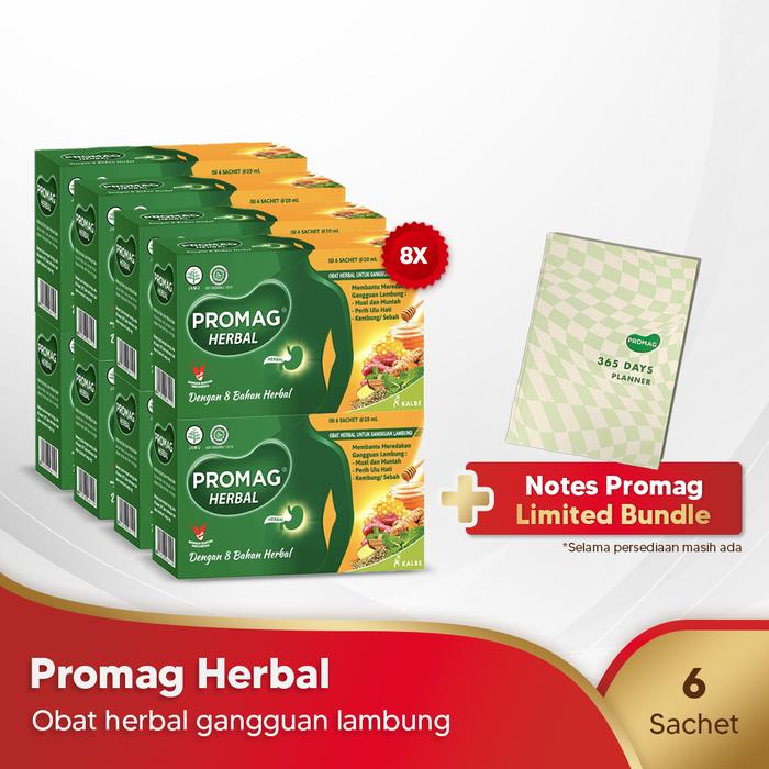 Gambar Promag Herbal 15 Ml - 8x Free Notes Promag Formal dari Cerebrofort Official Store undefined Tokopedia