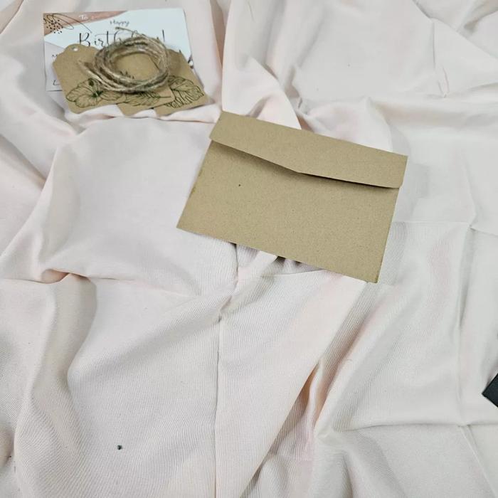 Gambar AMPLOP VINTAGE A5(15X21cm)AMPLOP UCAPAN/AMPLOP POLOS KLASIK - Cokelat dari GERAI BUKUKU undefined Tokopedia