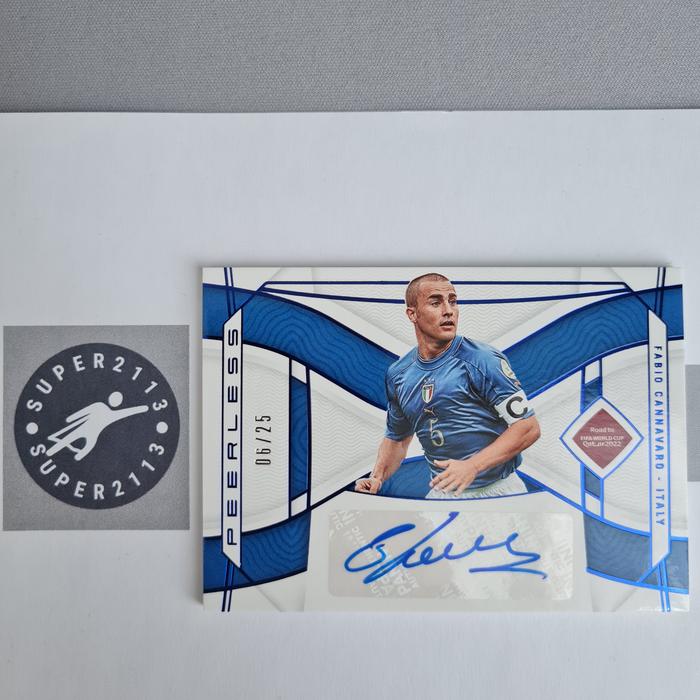 Jual Kartu Bola Panini National Treasures - Fabio Cannavaro /25 