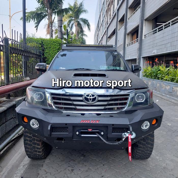 Jual bumper bull bar hilux vigo model rocker bar Jakarta Pusat hiro