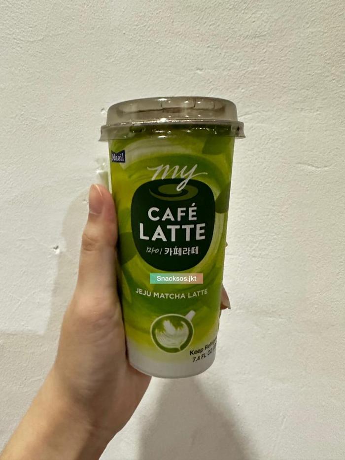 Gambar MY CAFE LATTE MILD LATTE CARAMEL MACCHIATO JEJU MATCHA LATTE BALANCE - MY CAFE MATCHA dari Snacksos.jkt undefined Tokopedia