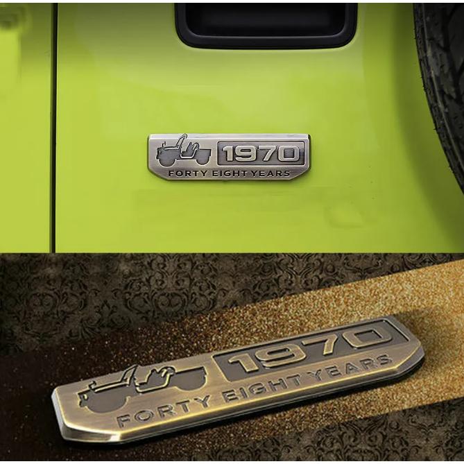 Gambar Emblem Jeep 1970| Jeep Emblem 1970| Emblem Jimny JB74| Aksesoris Jimny dari Leap Over Store undefined Tokopedia