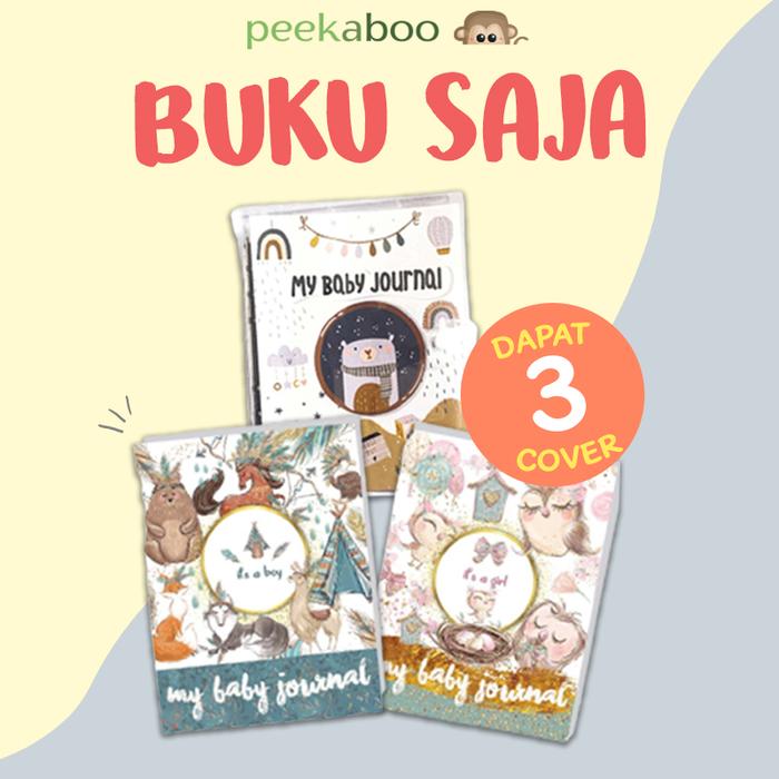Gambar BABY JOURNAL EXCLUSIVE "ADVENTURE SERIES" BOY/GIRL (BUKU JURNAL BAYI) - BUKU SAJA dari Peekaboo Baby Stuff undefined Tokopedia
