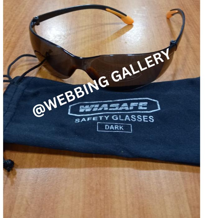 Gambar Kacamata Safety Wiasafe Safety Glass - BLACK WA 011 dari Webbing Gallery undefined Tokopedia