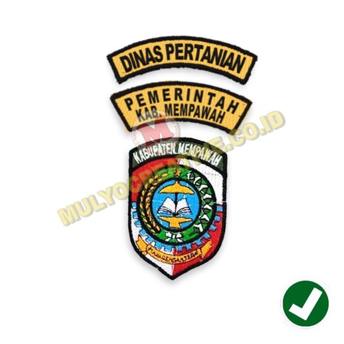 Gambar Bed Bordir Logo Dinas Kabupaten Mempawah - Bordir Kab Mempawah - Dinas Kesehatan dari Mulyocreative co id undefined 5 Tokopedia