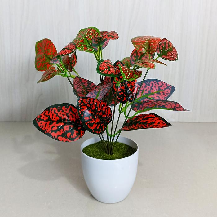 Gambar Sampai7an PBP37 Tanaman Hias Plastik Pot Tanaman Artificial Daun Ornamen Plastik Bonsai Dekorasi Rumah Hiasan Meja Murah - VARIAN 27 dari Sampai7an undefined Tokopedia