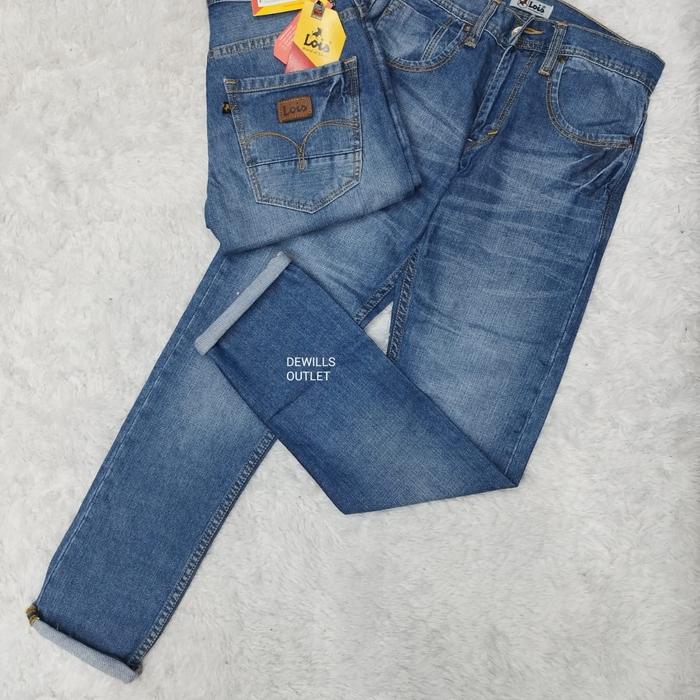 Gambar LOIS JEANS ORIGINAL SLIM FIT PRIA - Biru Muda, 27 dari DEWCHEN OUTLET undefined Tokopedia